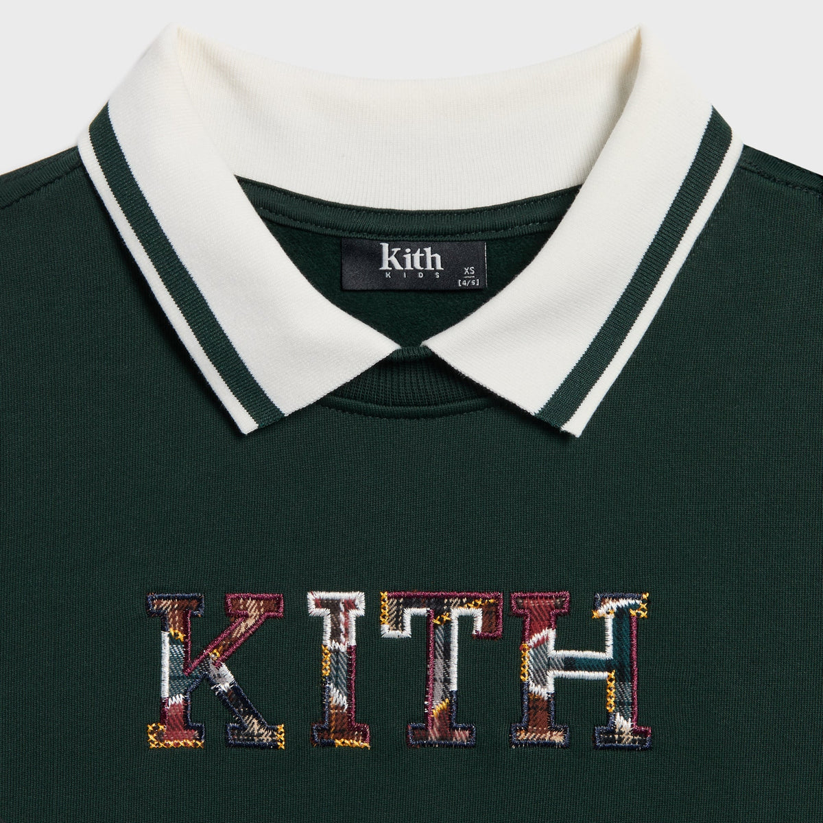 Kith Kids Varsity Letter Collared Nelson Sweatshirt - Stadium - PH