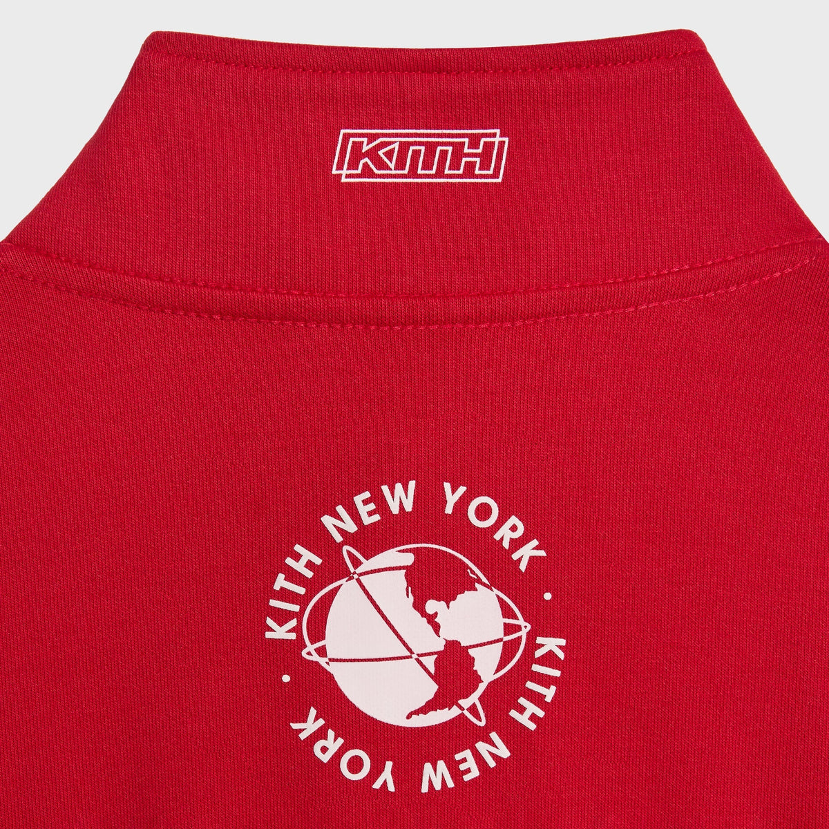 Kith Kids Logo Blocked Hunter Quarter Zip - Black - PH