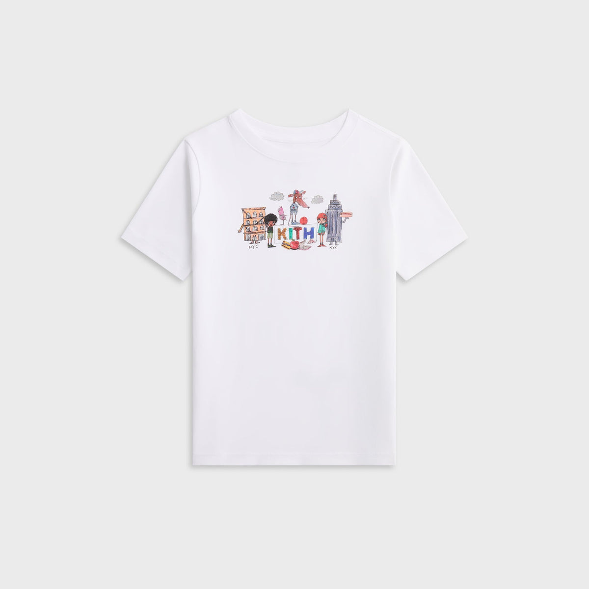 Kith Kids for Matthew Langille Graphic Tee - White