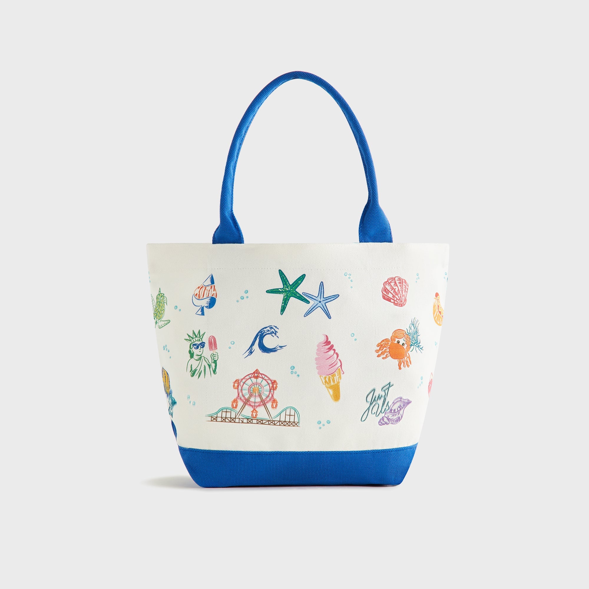 【新品タグ付】KithKidsキャンバストートバッグ Kith Kids Canvas All-Over Printed Tote - Cobalt – Kith Europe
