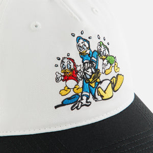 Disney | Kith Kids for Donald Duck Nephews Pinch Crown Snapback - White