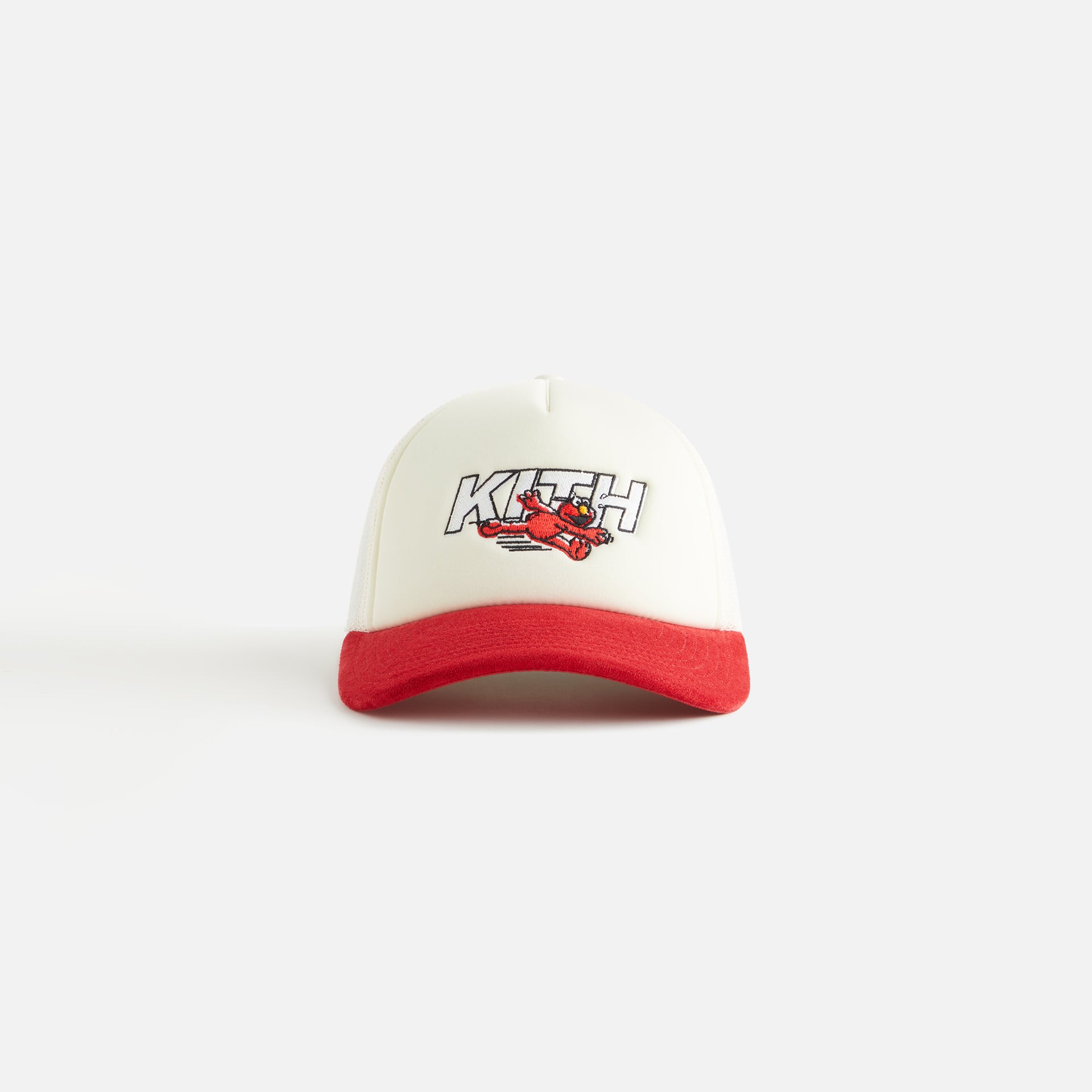 Kith Kids for Sesame Street Elmo Trucker Hat - Sandrift