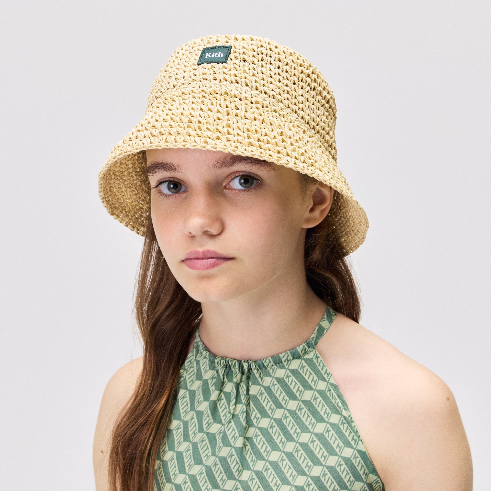 Kith Kids Raffia Boonie Hat - Natural - PH
