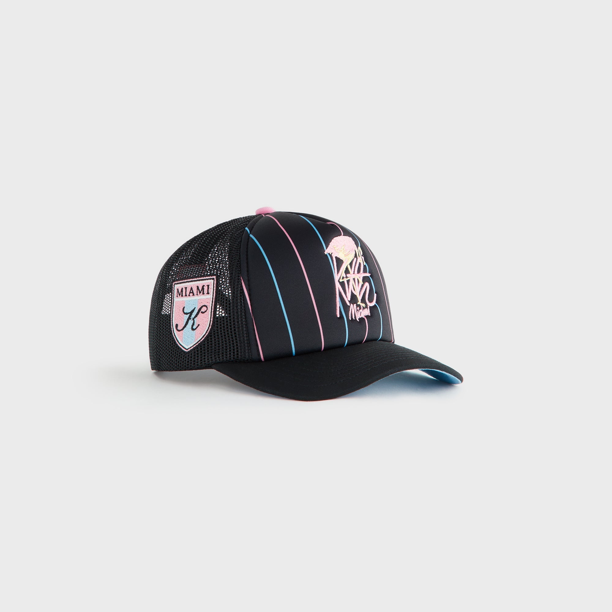 Kith Kids Miami Regional Trucker Hat - Black – Kith Europe