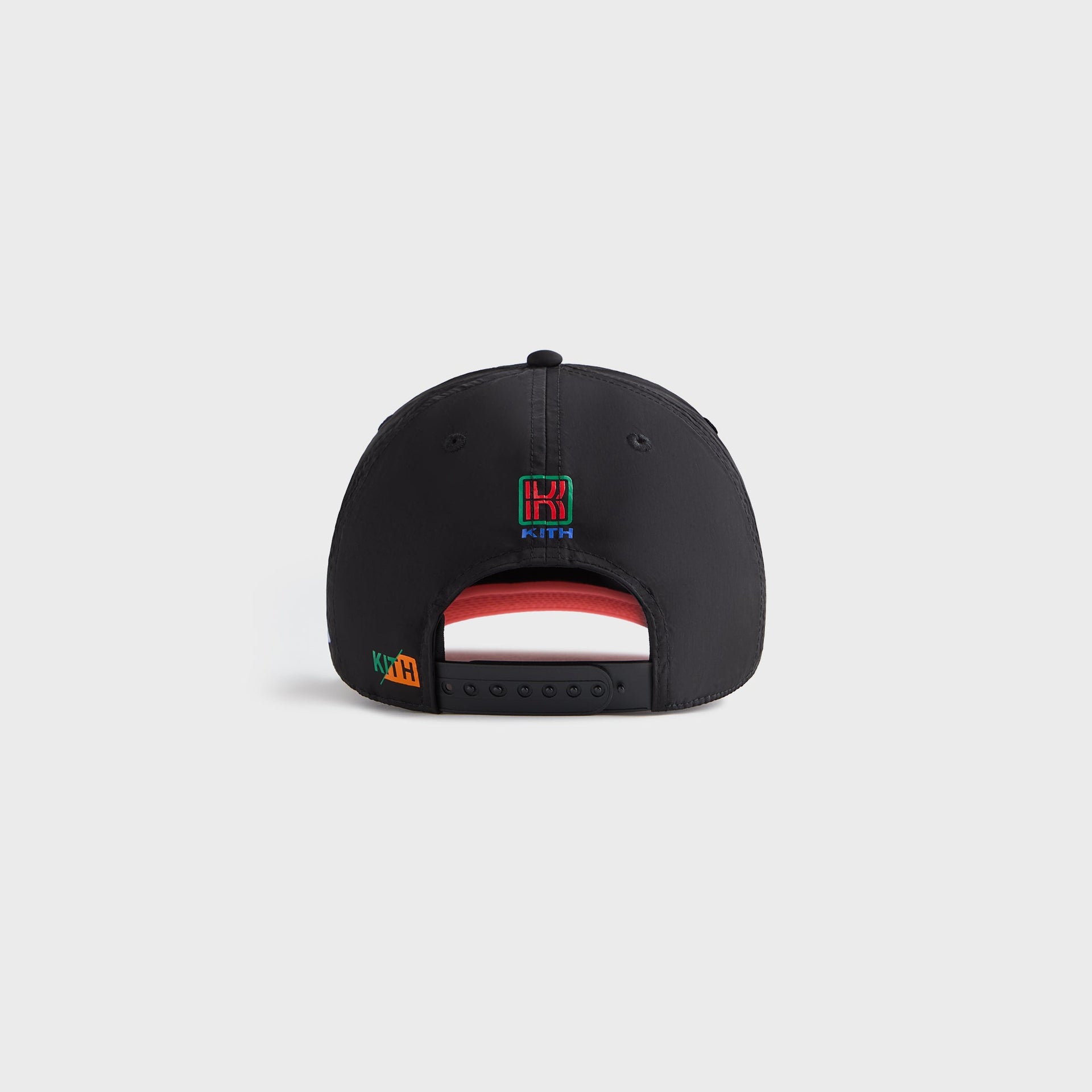 Kith Kids Nylon Logo Pinch Crown Snapback - Black