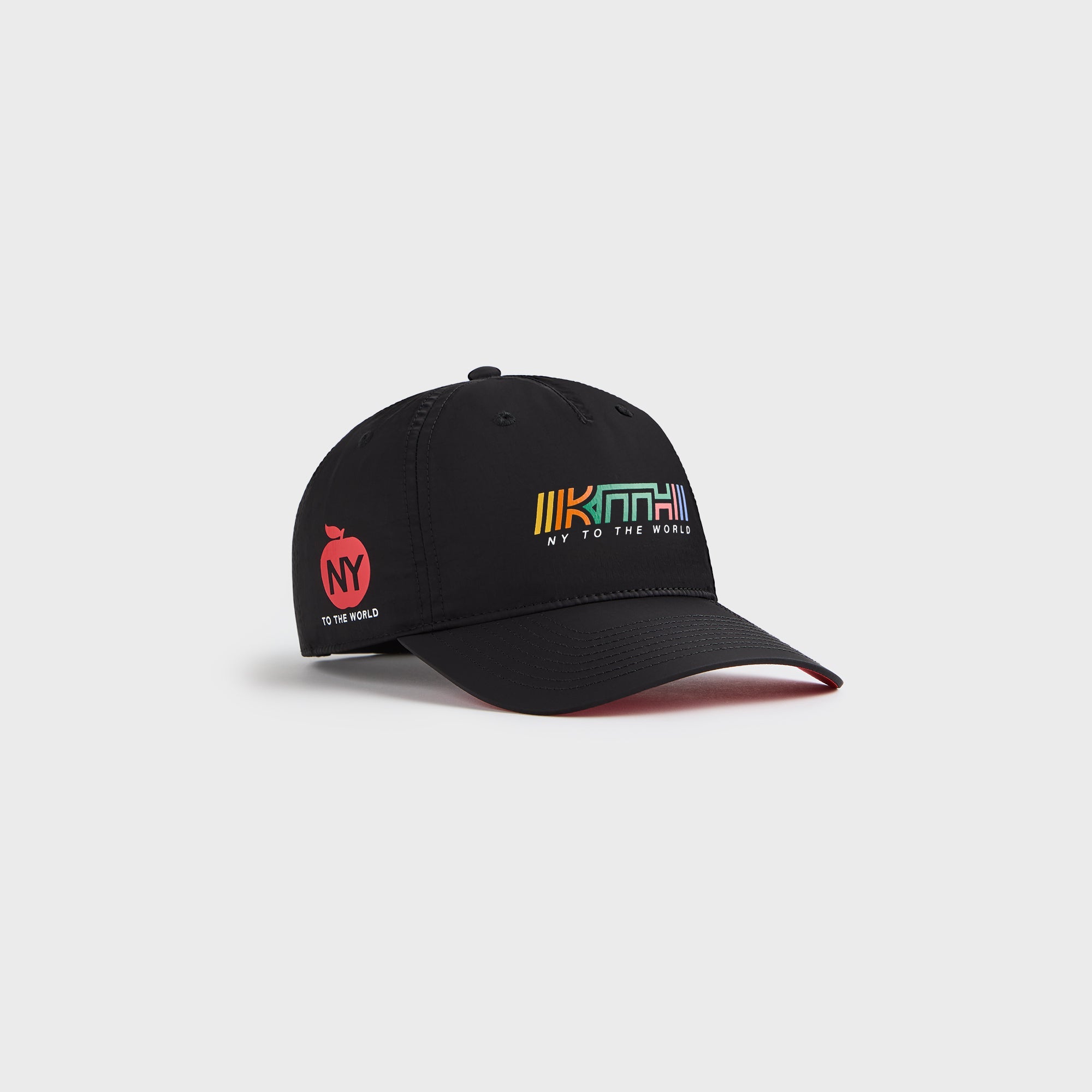 Kith Kids Nylon Logo Pinch Crown Snapback - Black – Kith Europe