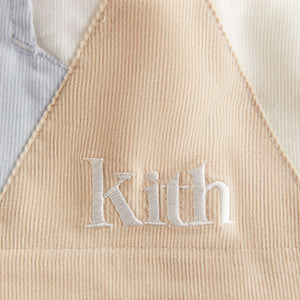 Kith Kids Micro Cord Curtis Panelled Short - Sandrift