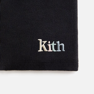Kith Kids Rib Biker Short - Black