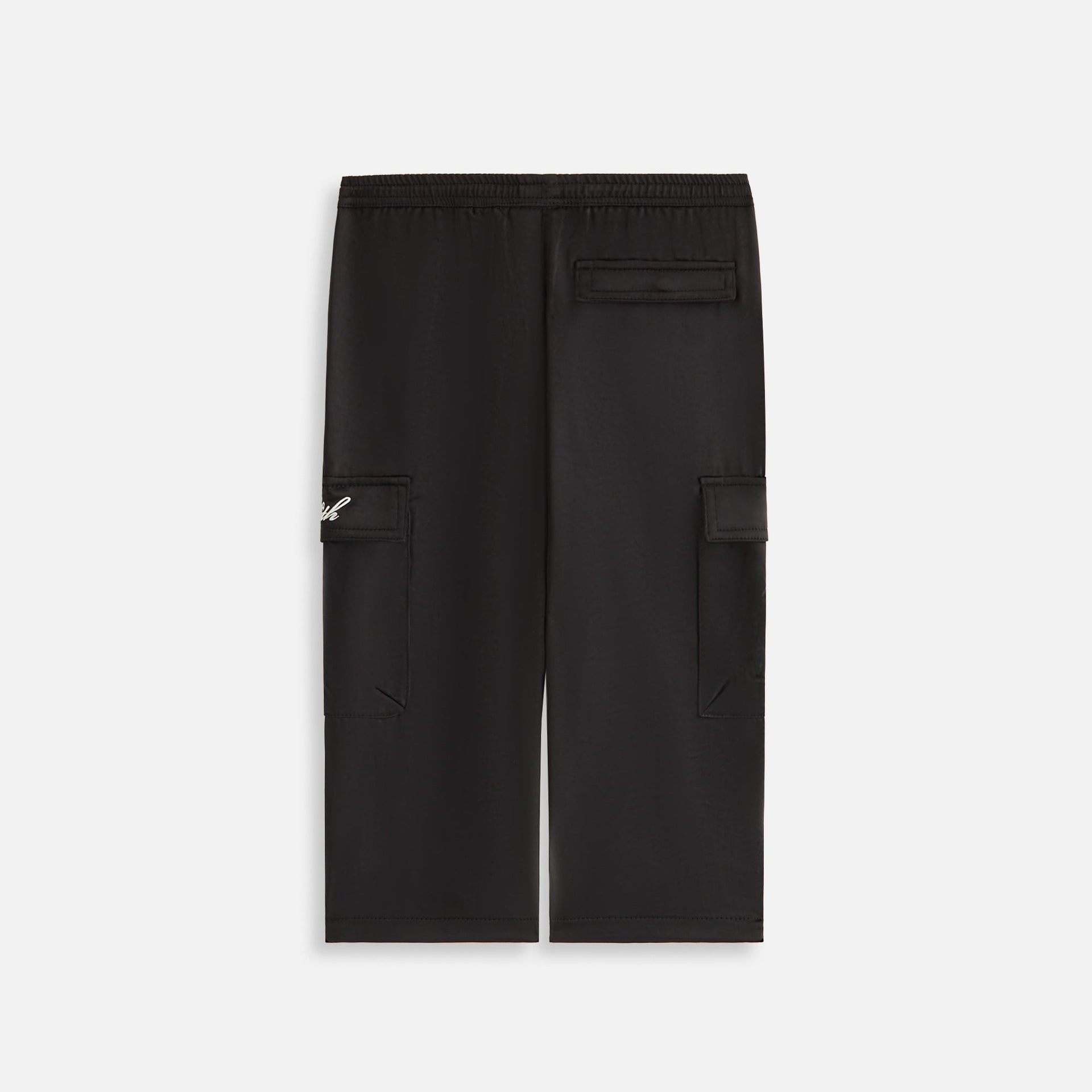 Kith Kids Satin Cargo Pant - Black