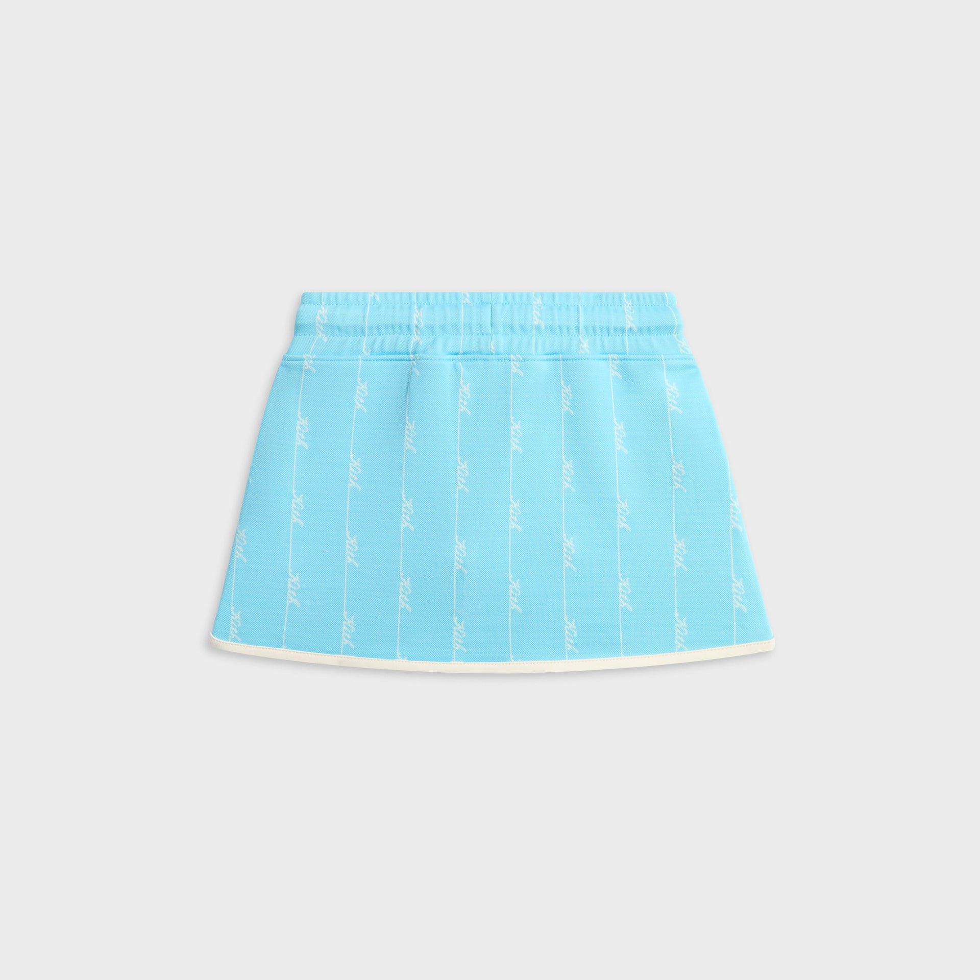 Kith Kids Script Knit Ayva Dolphin Skort - Aragonite