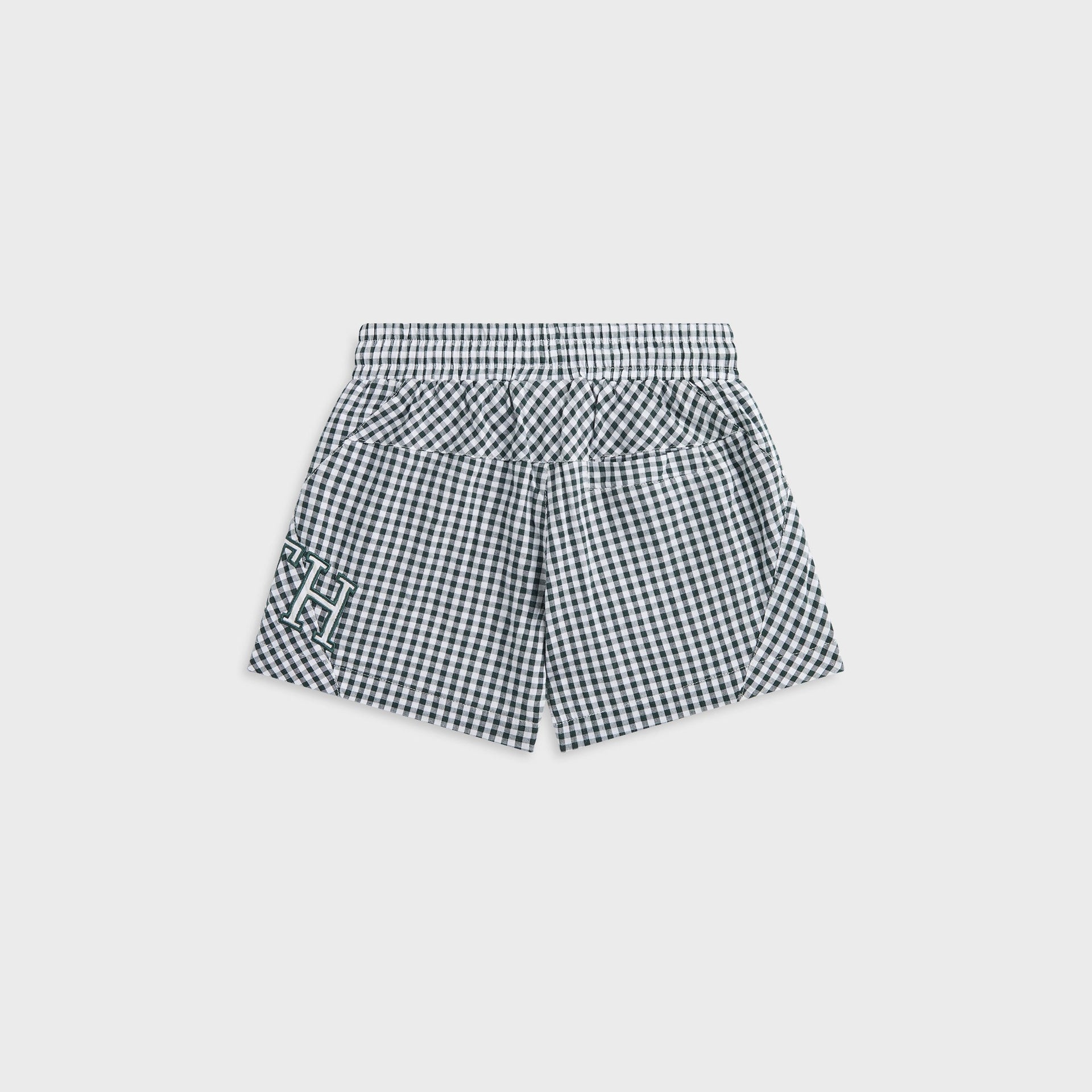 Kith Kids Blocked Gingham Curtis Short - Stadium