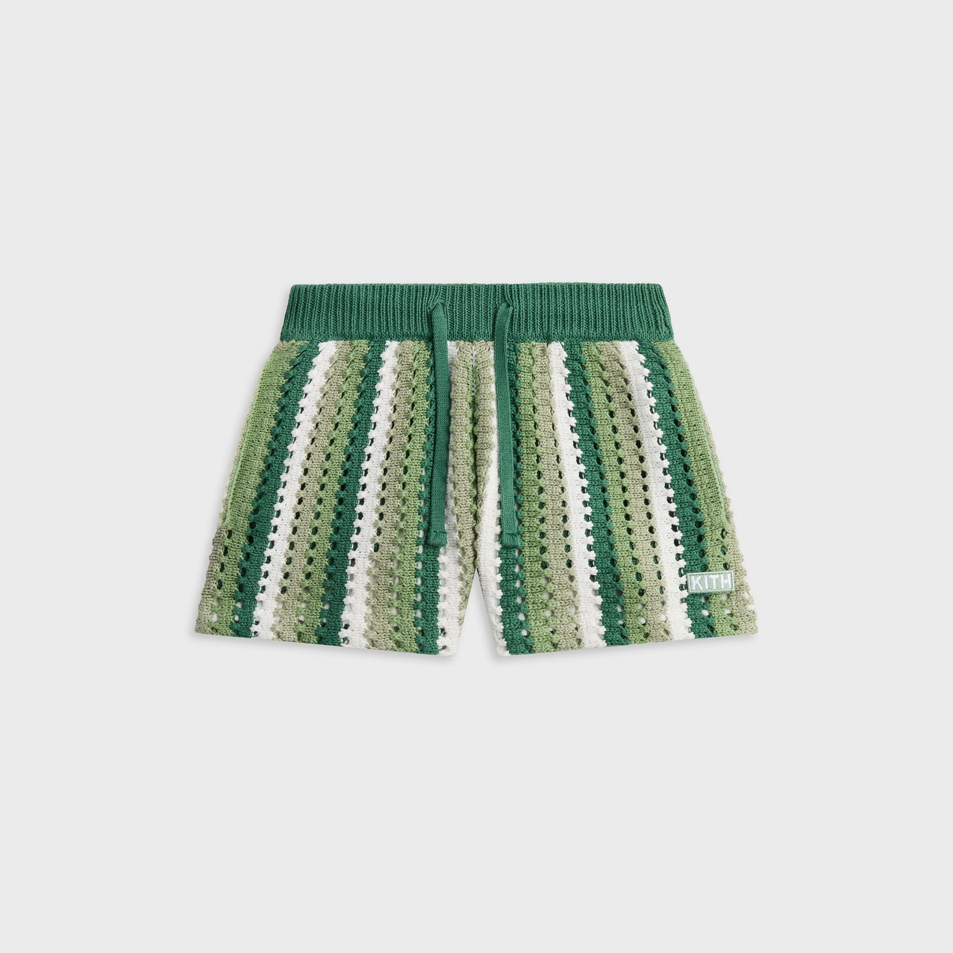 Kith Kids Open Knit Camp Short - Sage