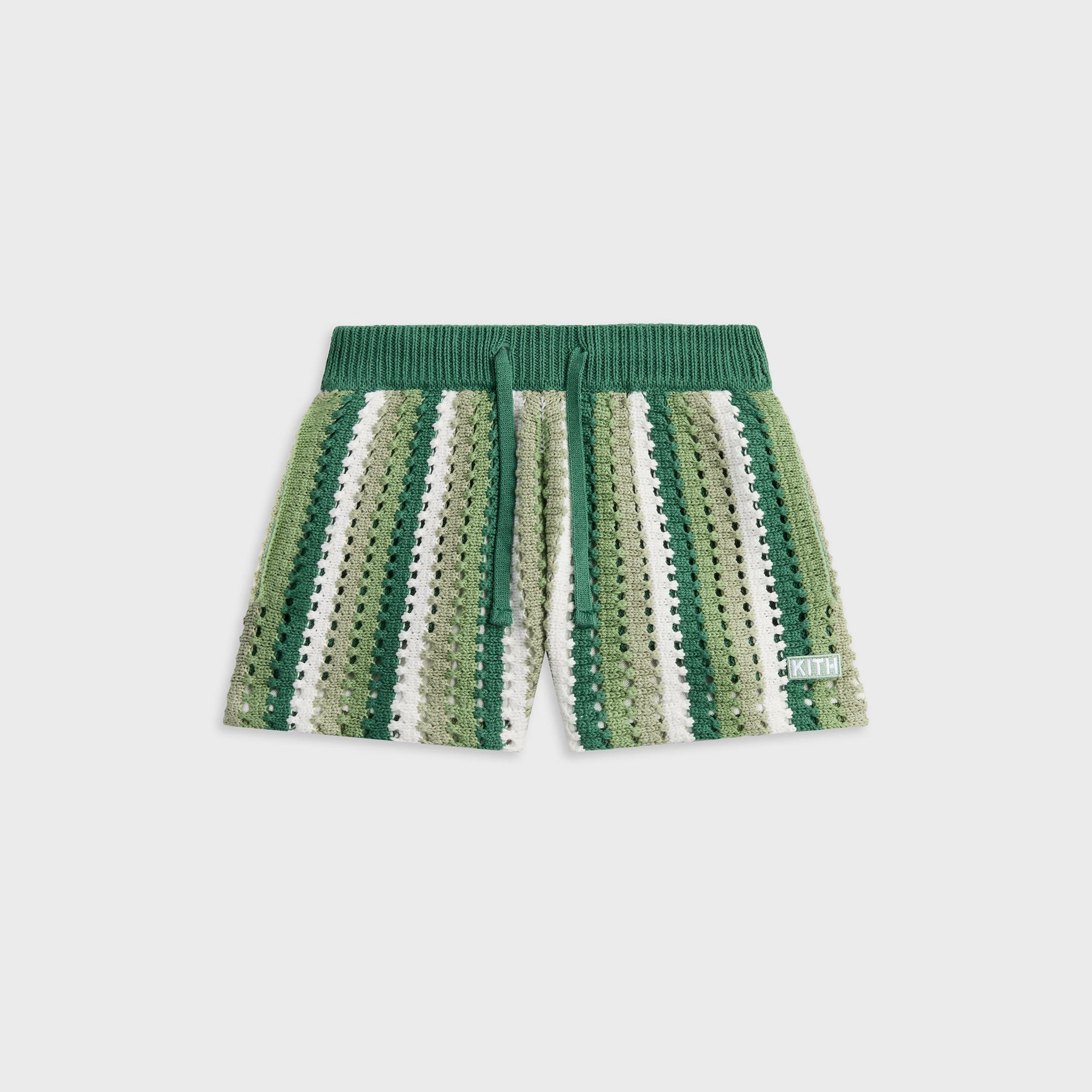 Kith Kids Open Knit Camp Short - Sage - PH