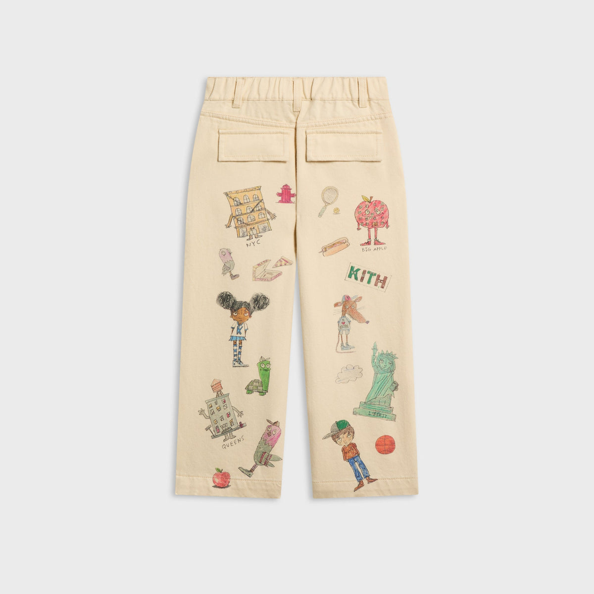 Kith Kids for Matthew Langille Printed Rye Pant - Durum