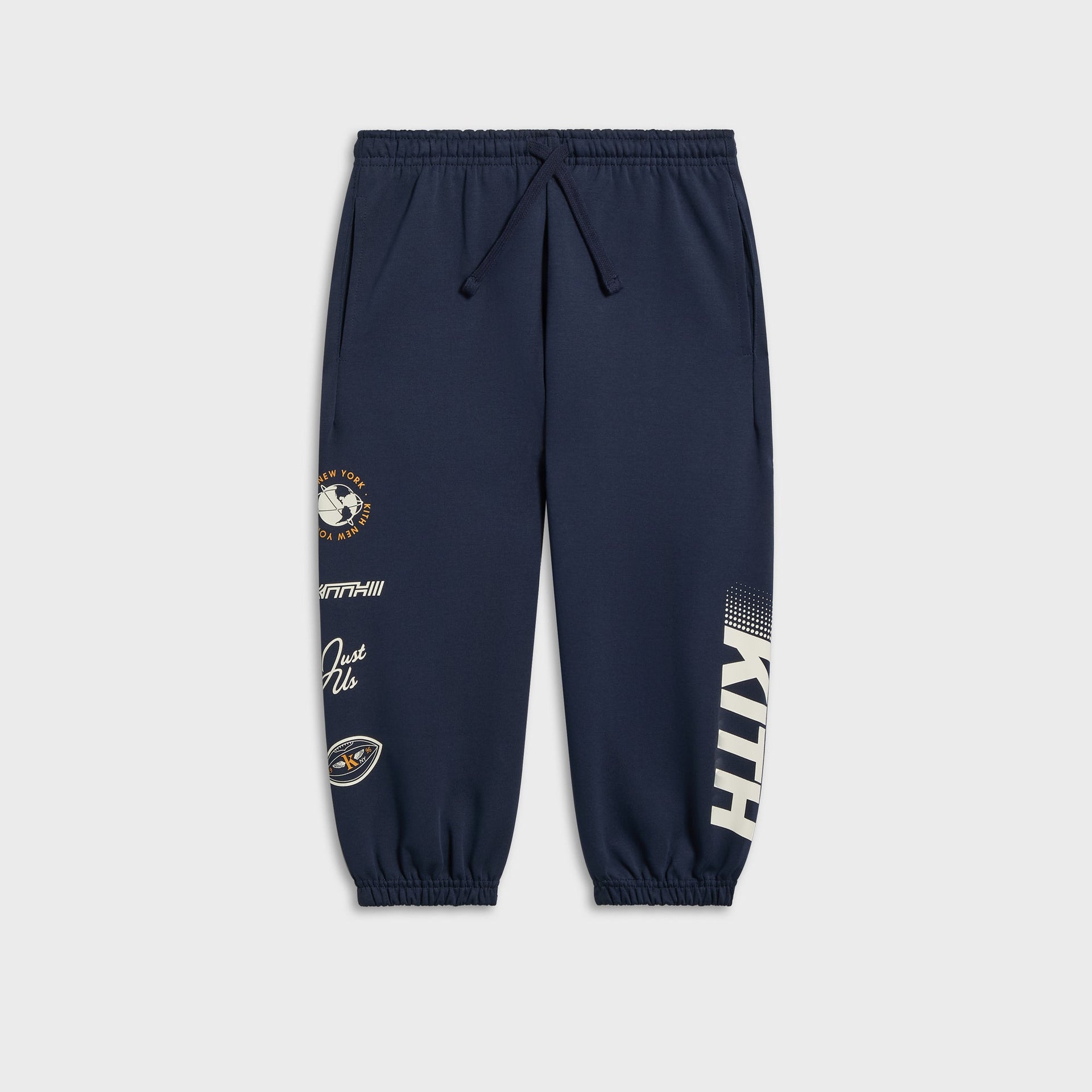 Kith Kids Logo Blocked Nelson Sweatpant - Nocturnal