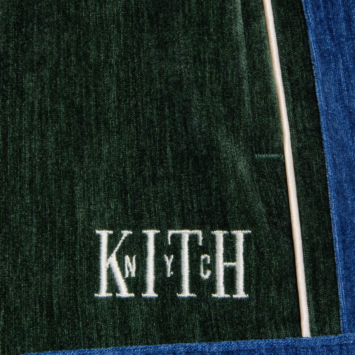 Kith Kids Velour Paneled Short - Stadium