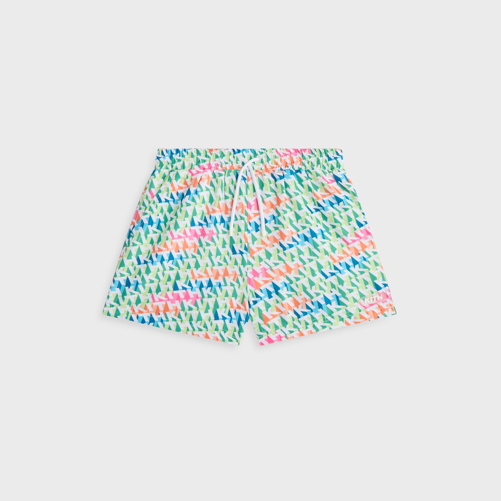 Kith Kids 3D Monogram Kai Swim Trunk - Peridot – Kith Europe