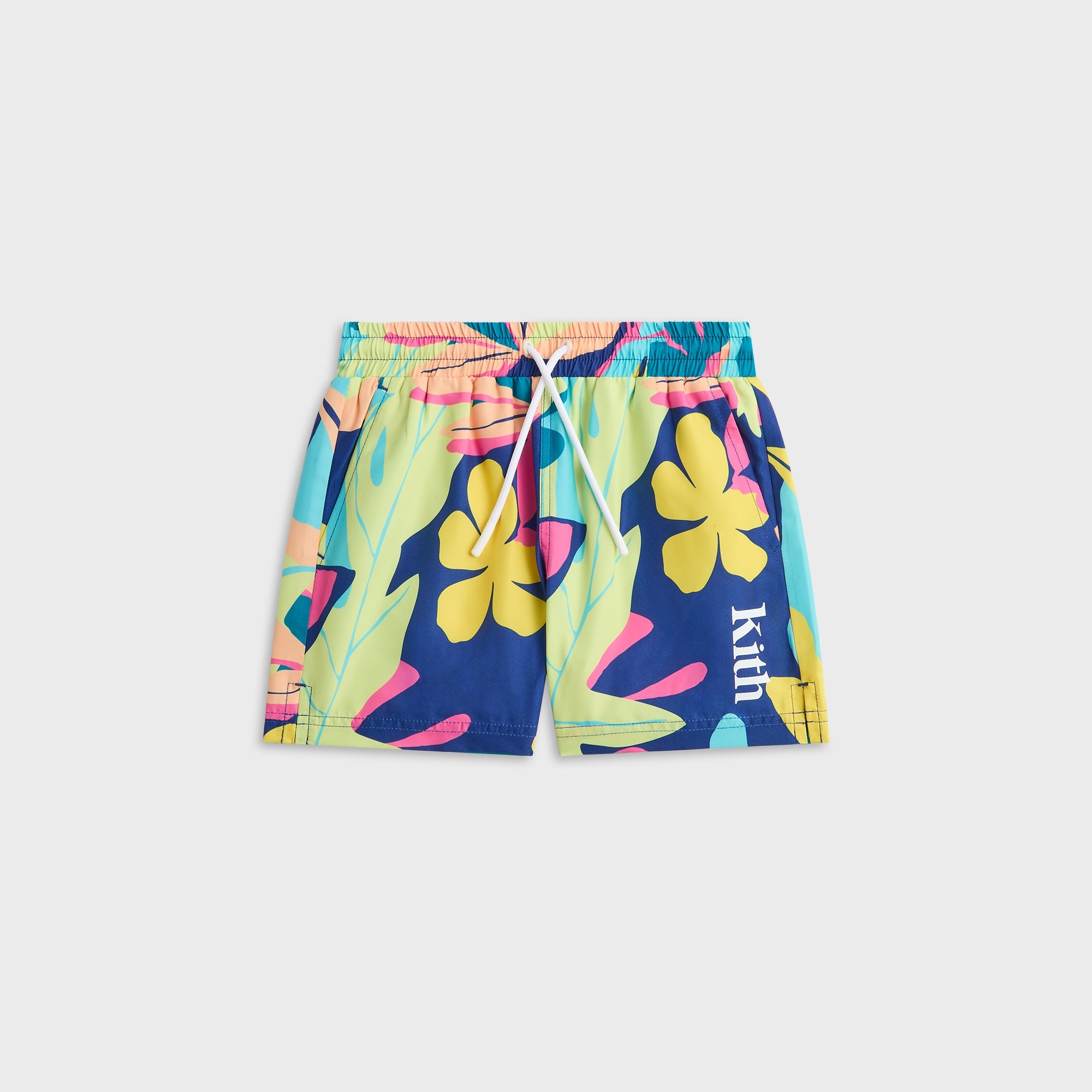 Kith Kids Abstract Tropical Kai Swim Trunk - Multi – Kith Europe