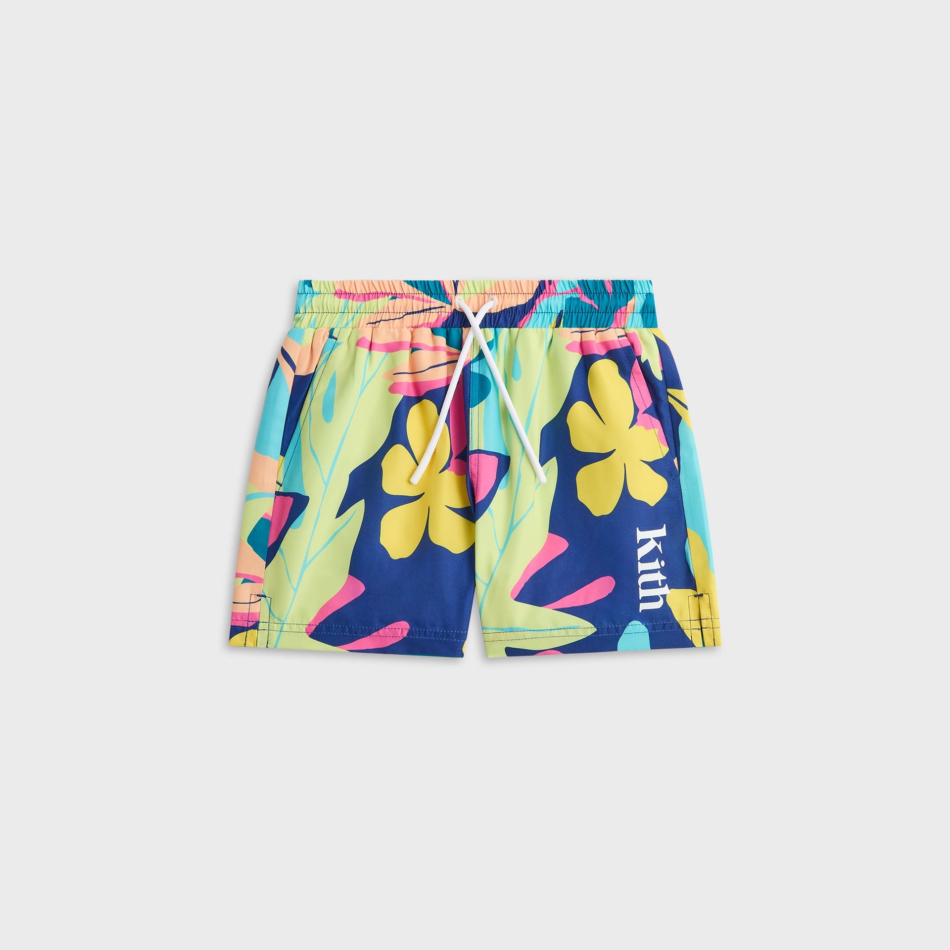 Kith Kids Abstract Tropical Kai Swim Trunk - Multi