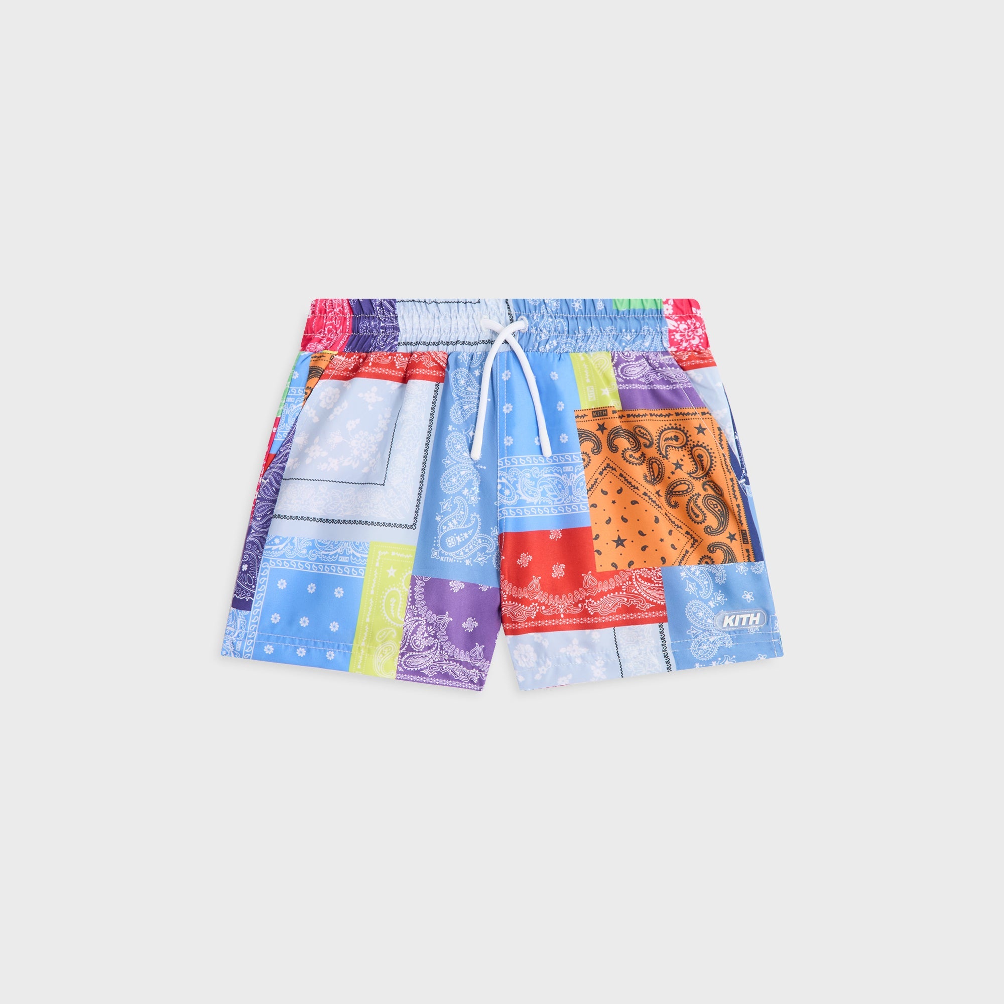 Kith Kids Bandana Splice Kai Swim Trunk - Lucky – Kith Europe