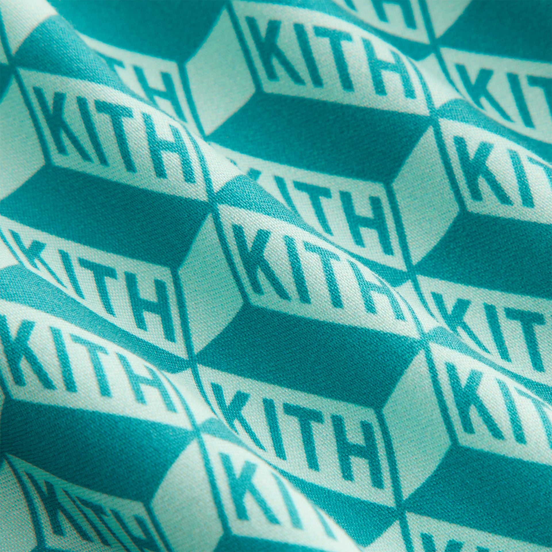 Kith Kids Monogram Kai Swim Trunk - Sorrel