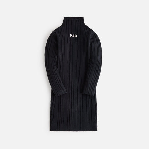 Kith Kids Piper Sweater Dress - Black