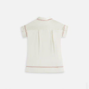 Kith Kids Embroidered Katya Shirt Dress - Silk