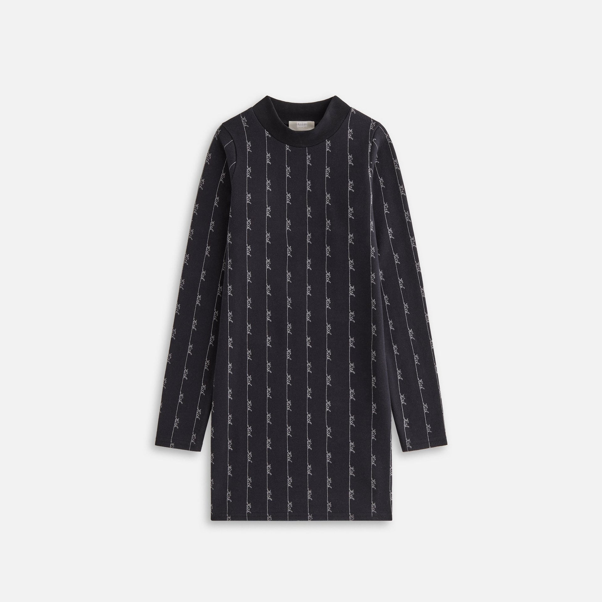 Kith Kids Monogram Script Dress - Black