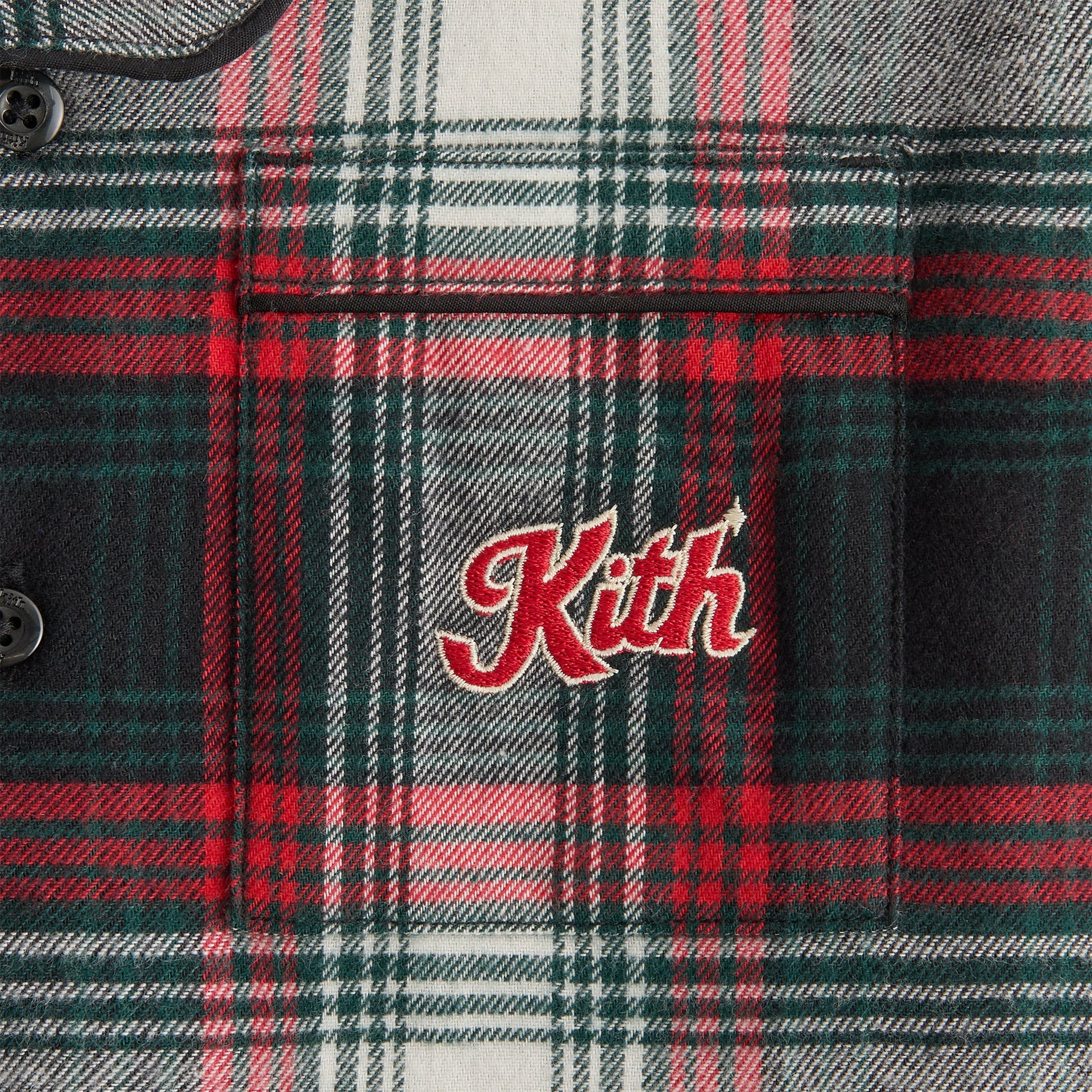 Kithmas Kids Plaid Lounge Set - Black