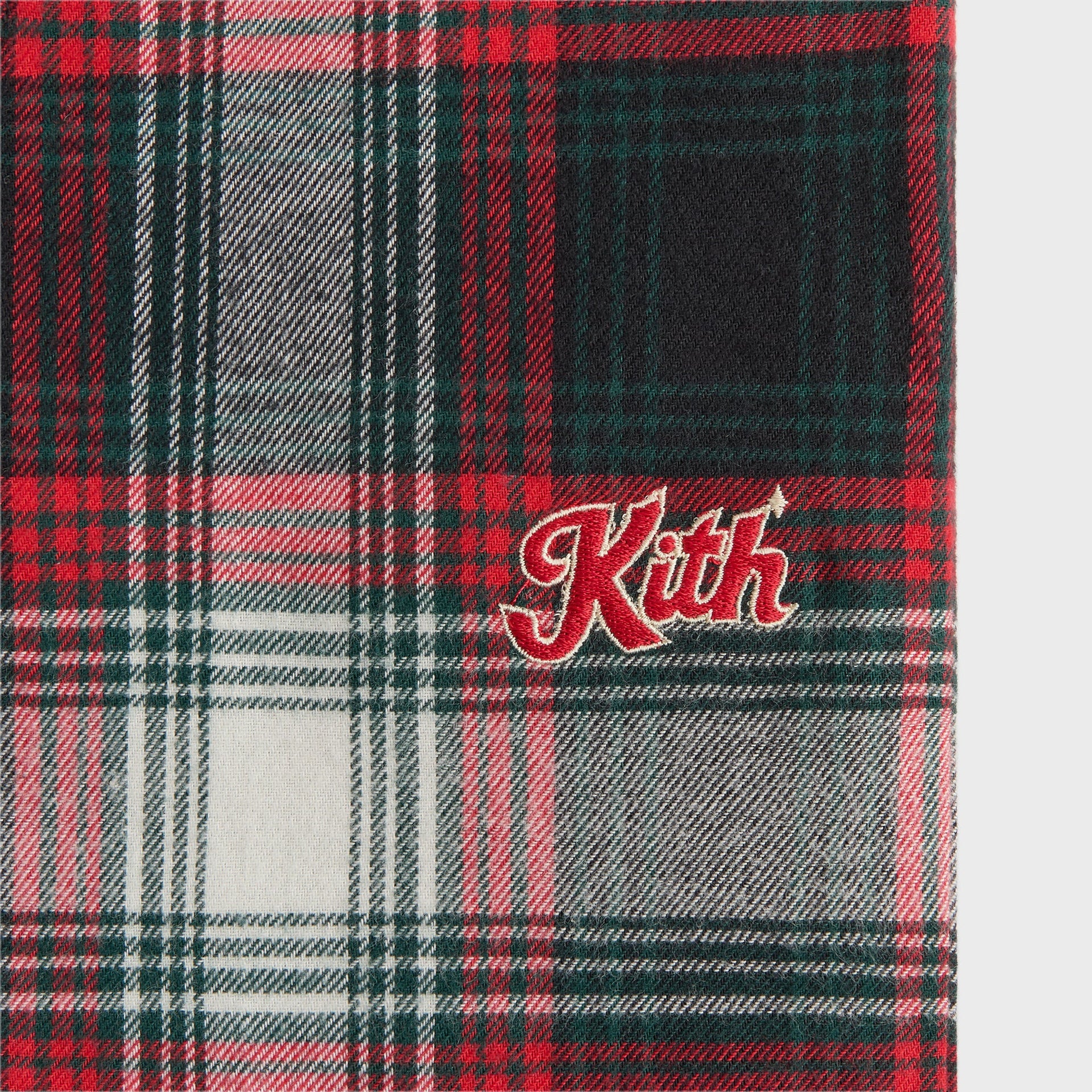 Kithmas Kids Plaid Lounge Set - Black