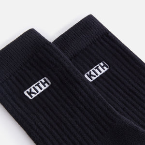 Kith Kids Classic Crew Socks - Black