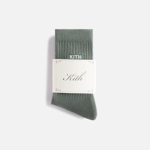 Kith Kids Palette Classic Crew Socks - Laurel