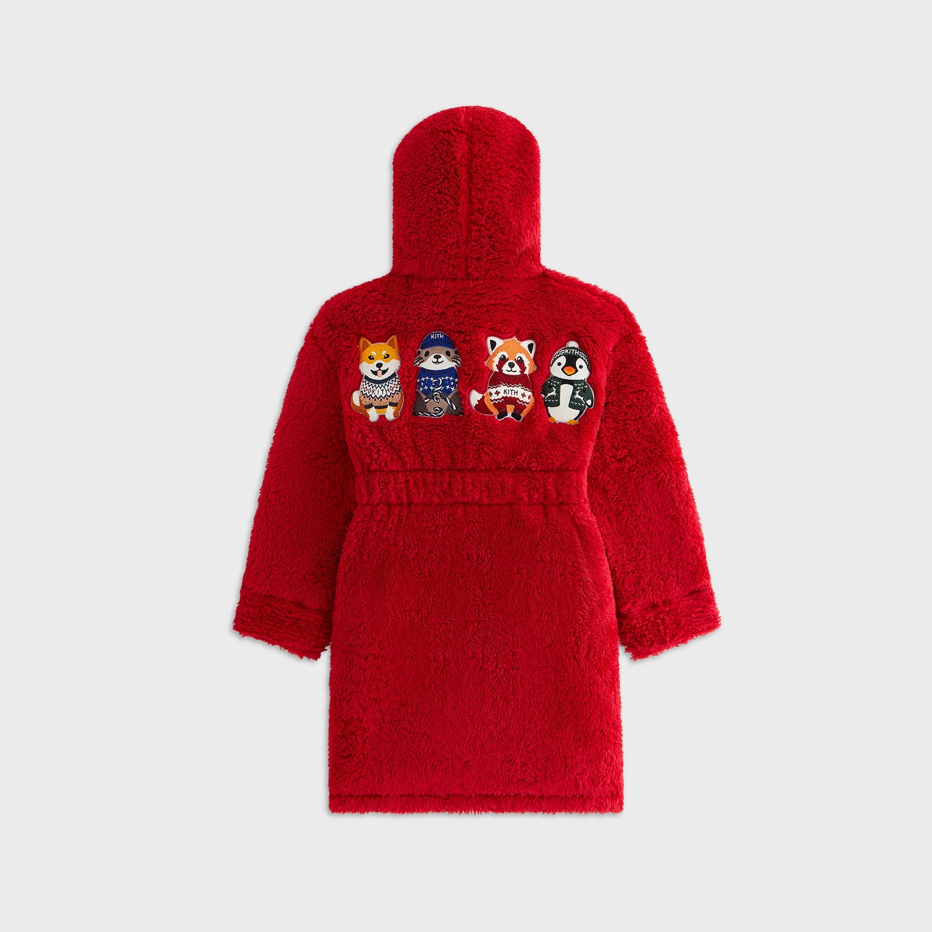 Kithmas Kids & Friends Hooded Robe - Retro