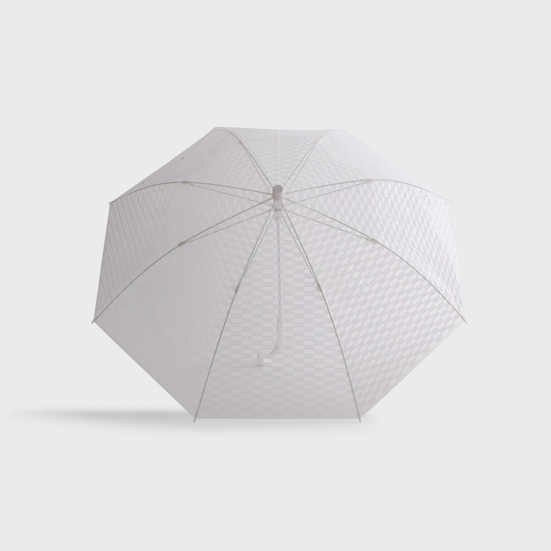 Kith for Ca Et La Clear Monogram Umbrella in White