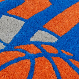 Kith for the New York Knicks Oval Rug - Nocturnal