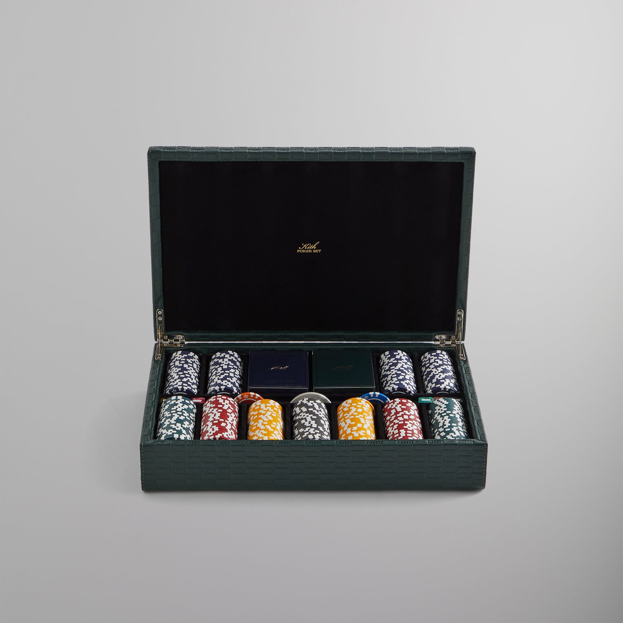 Kith Monogram Poker Set in Saffiano Leather - Stadium – Kith Europe