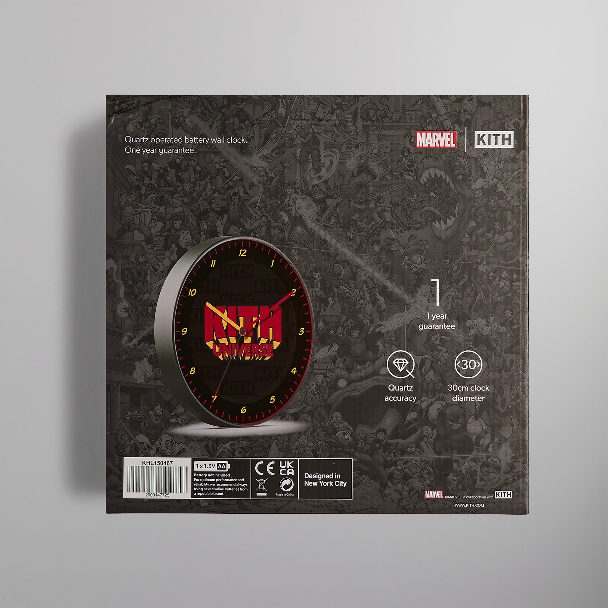 Kith Marvel Universe Clock