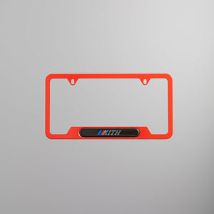 Kith for BMW Car Plate - Cinnabar