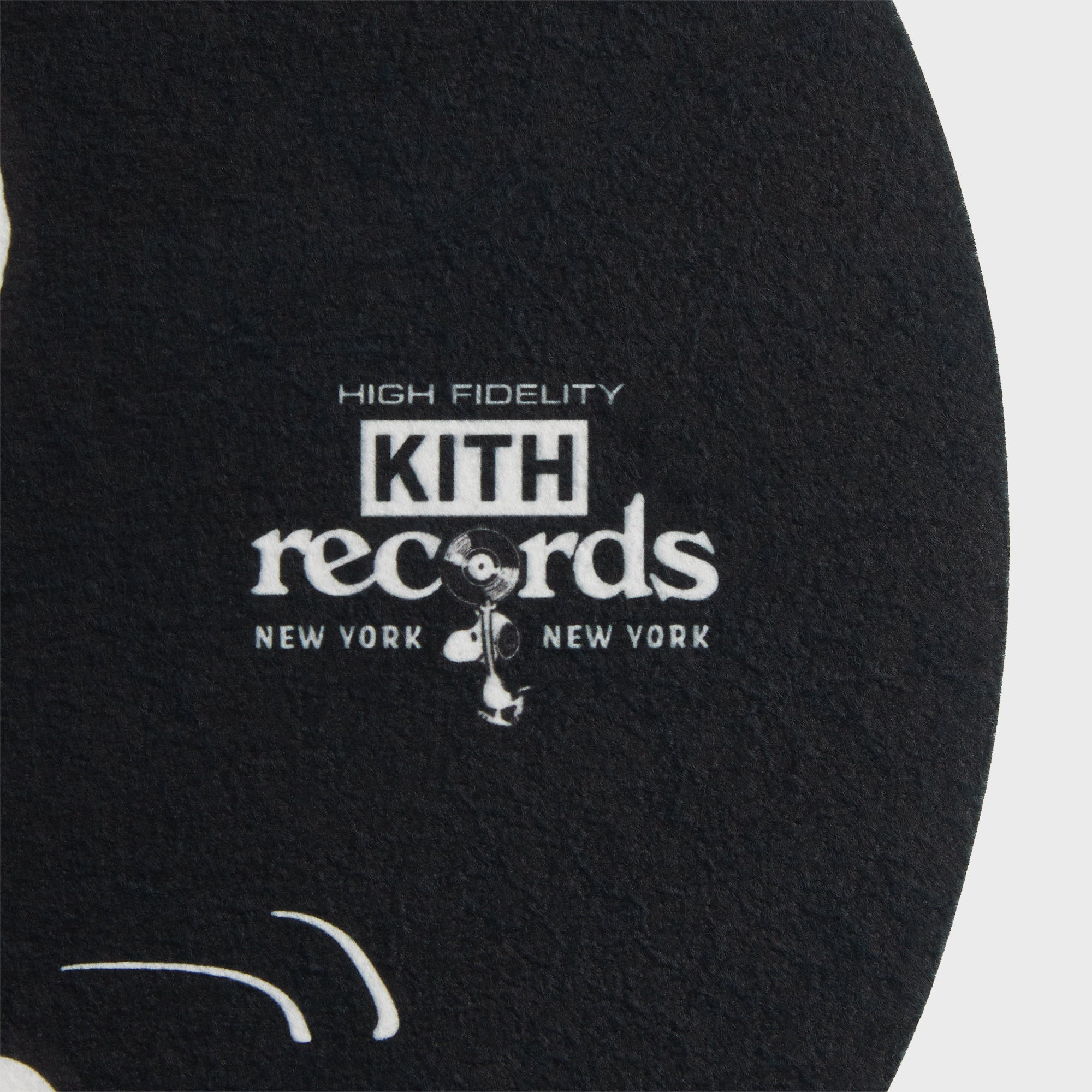 Kith for Peanuts DJ Snoopy Slip Mat - Black – Kith Europe