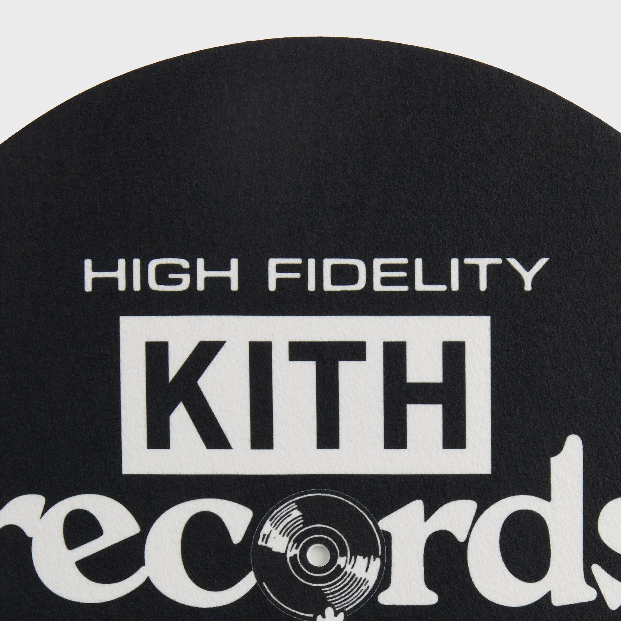 Kith for Peanuts Kith Records Slip Mat - Black – Kith Europe