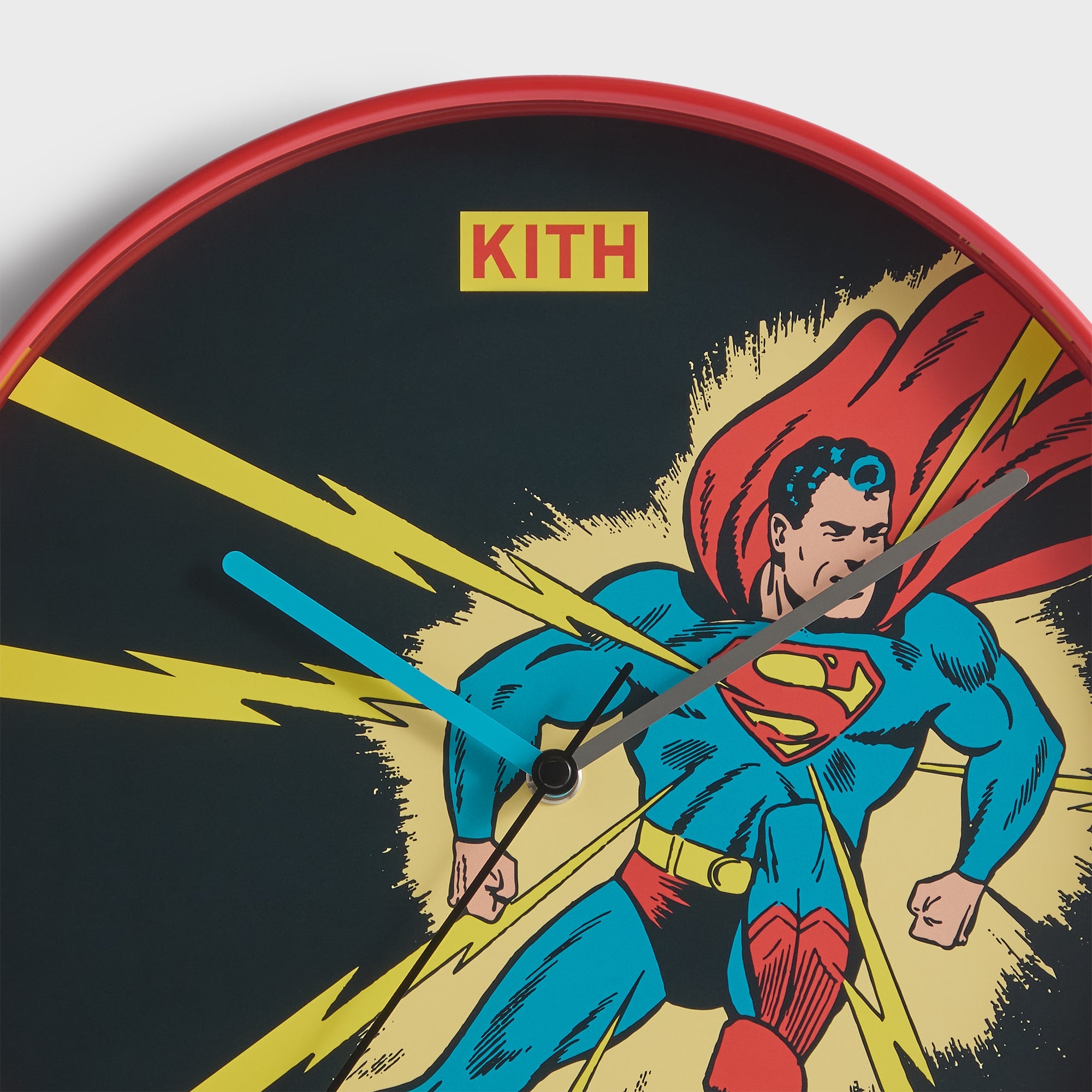 ★25SS★Superman X Kith Lightning Bolt Tee Superman | Kith (2025 Movie) Lightning Vintage Tee - Black