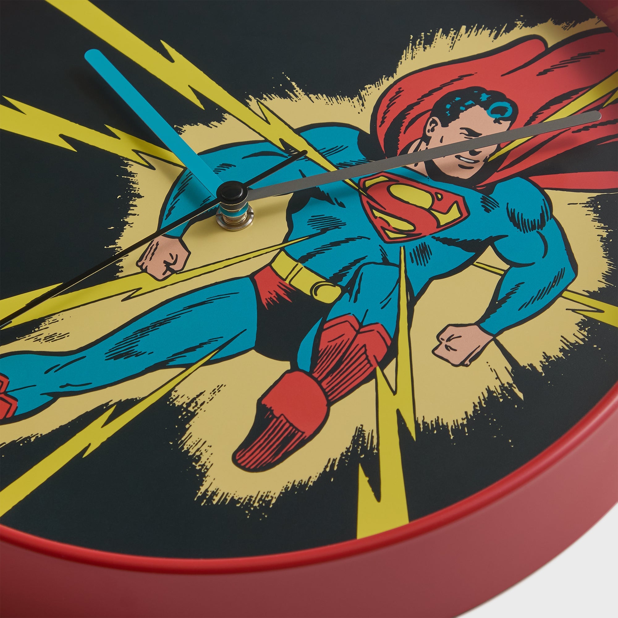 Kith x Superman Lightning Bolt Clock 時計 Superman | Kith Lightning Bolt Clock - Multi – Kith Europe