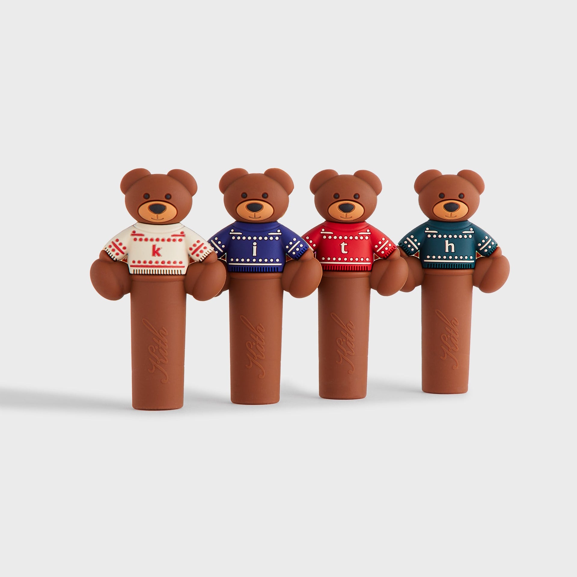 Kithmas Bear Wine Stopper Set of 4 - Multi