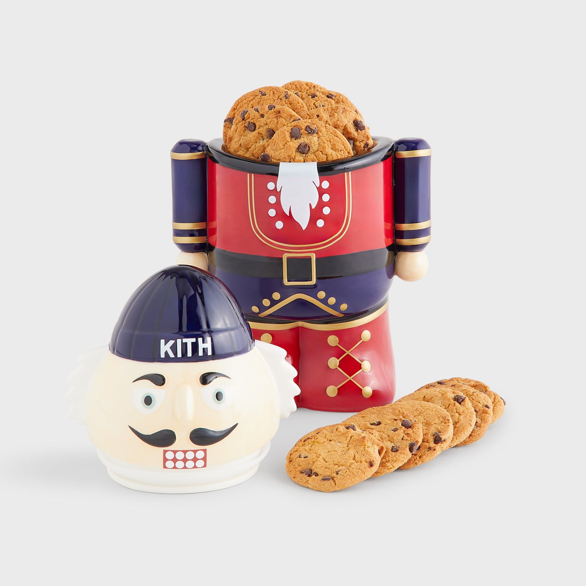 Kithmas Ceramic Nutcracker Cookie Jar - Nocturnal
