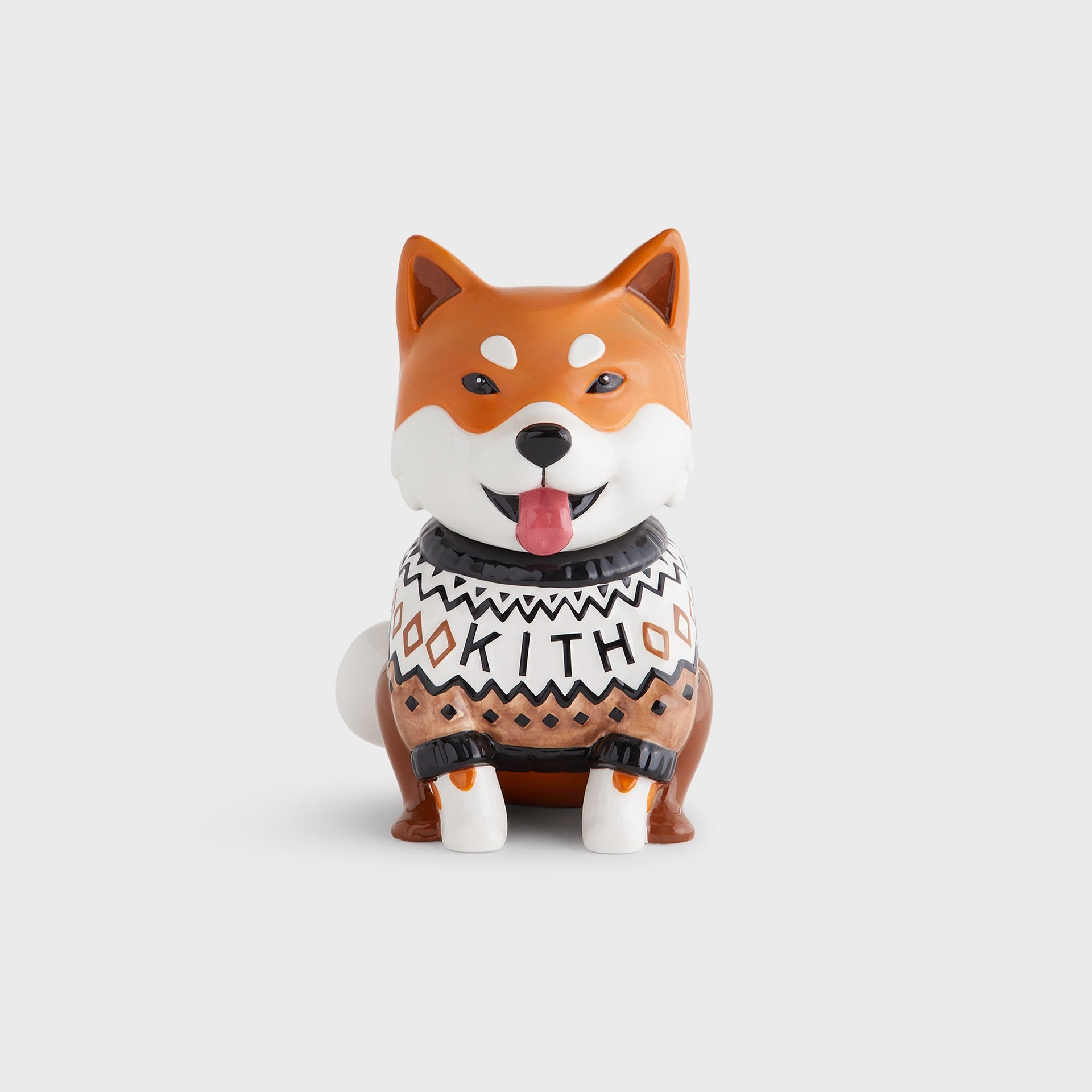 Kithmas Ceramic Shiba Inu Cookie Jar - Nocturnal
