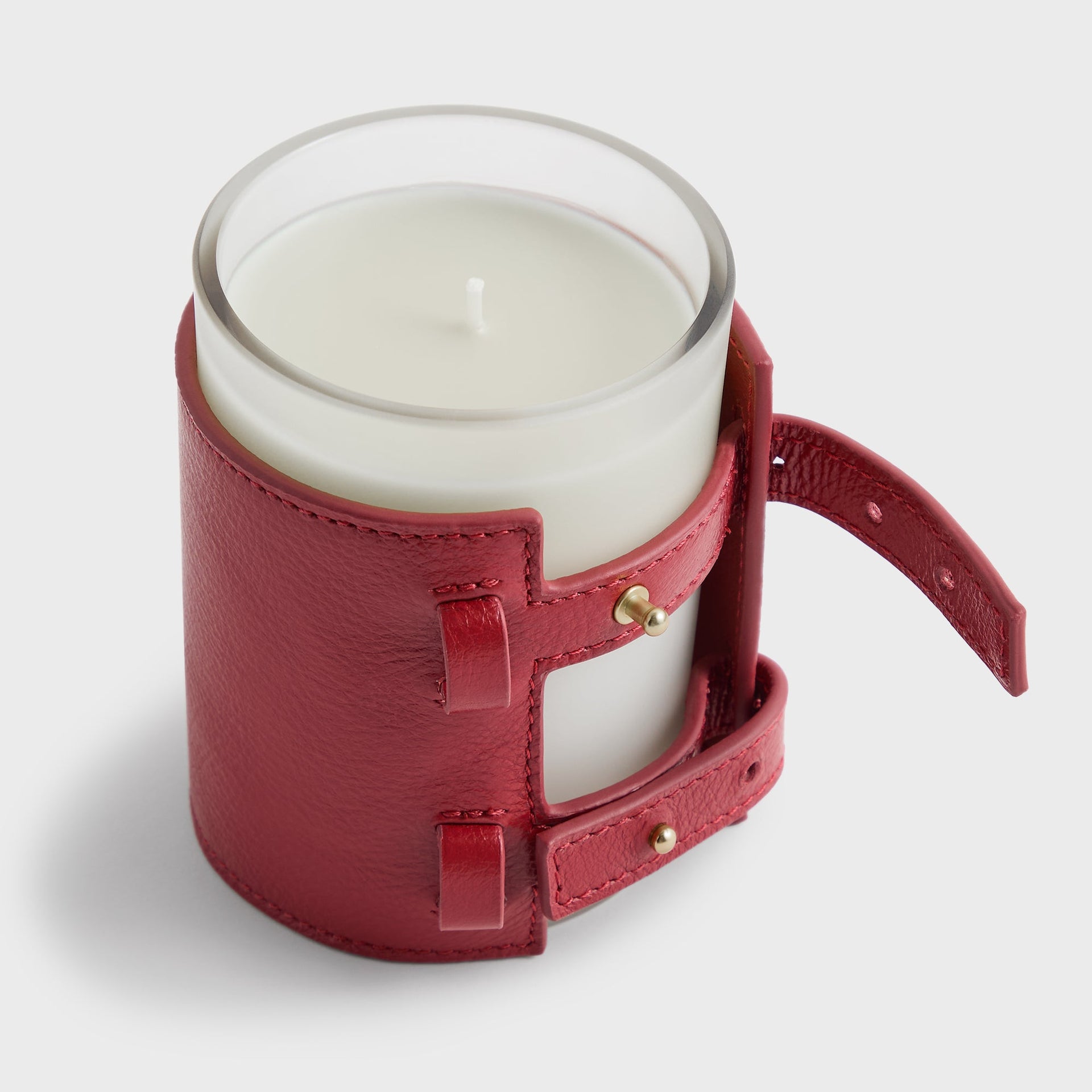 Kith Monogram Saffiano Leather Adjustable Candle Holder - Fame