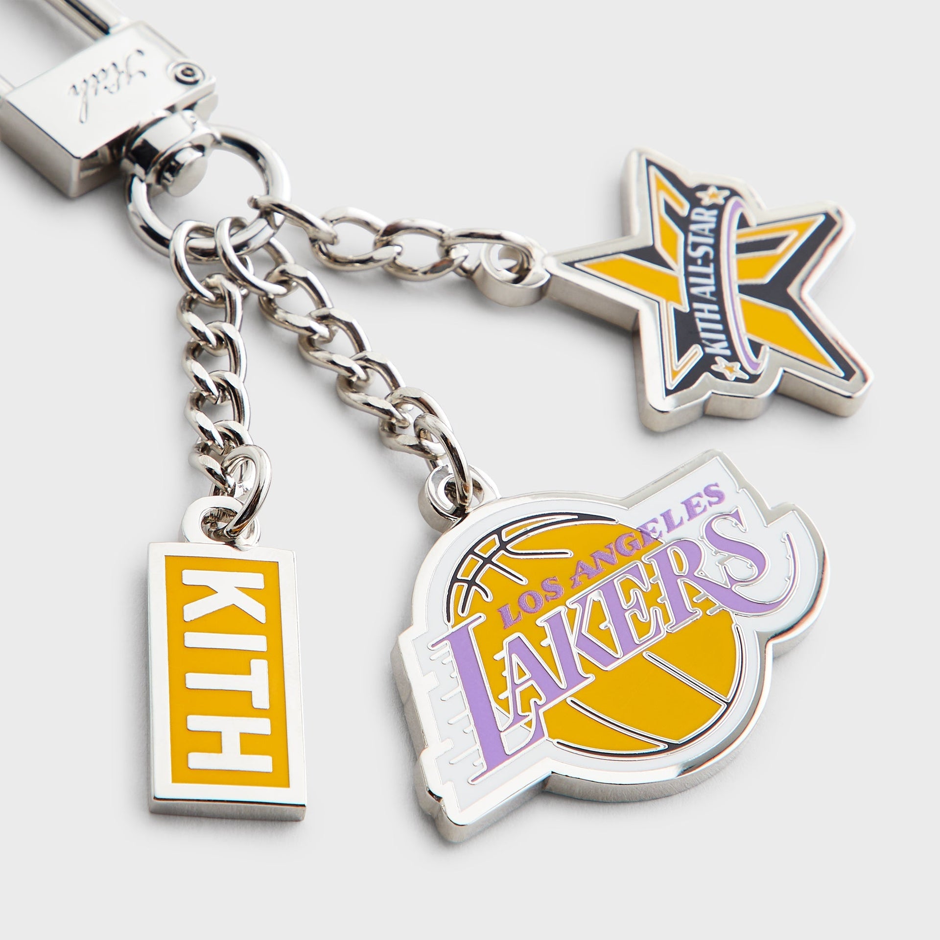 Kith for NBA All-Star Los Angeles Lakers Keychain - Silver - PH
