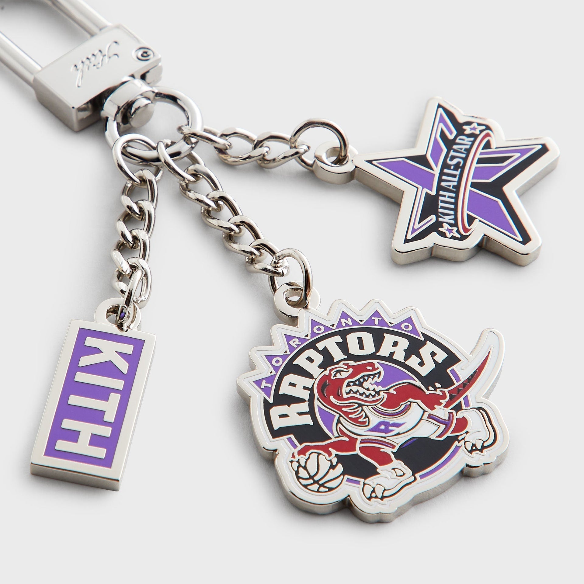 Kith for NBA All-Star Toronto Raptors Keychain - Silver - PH
