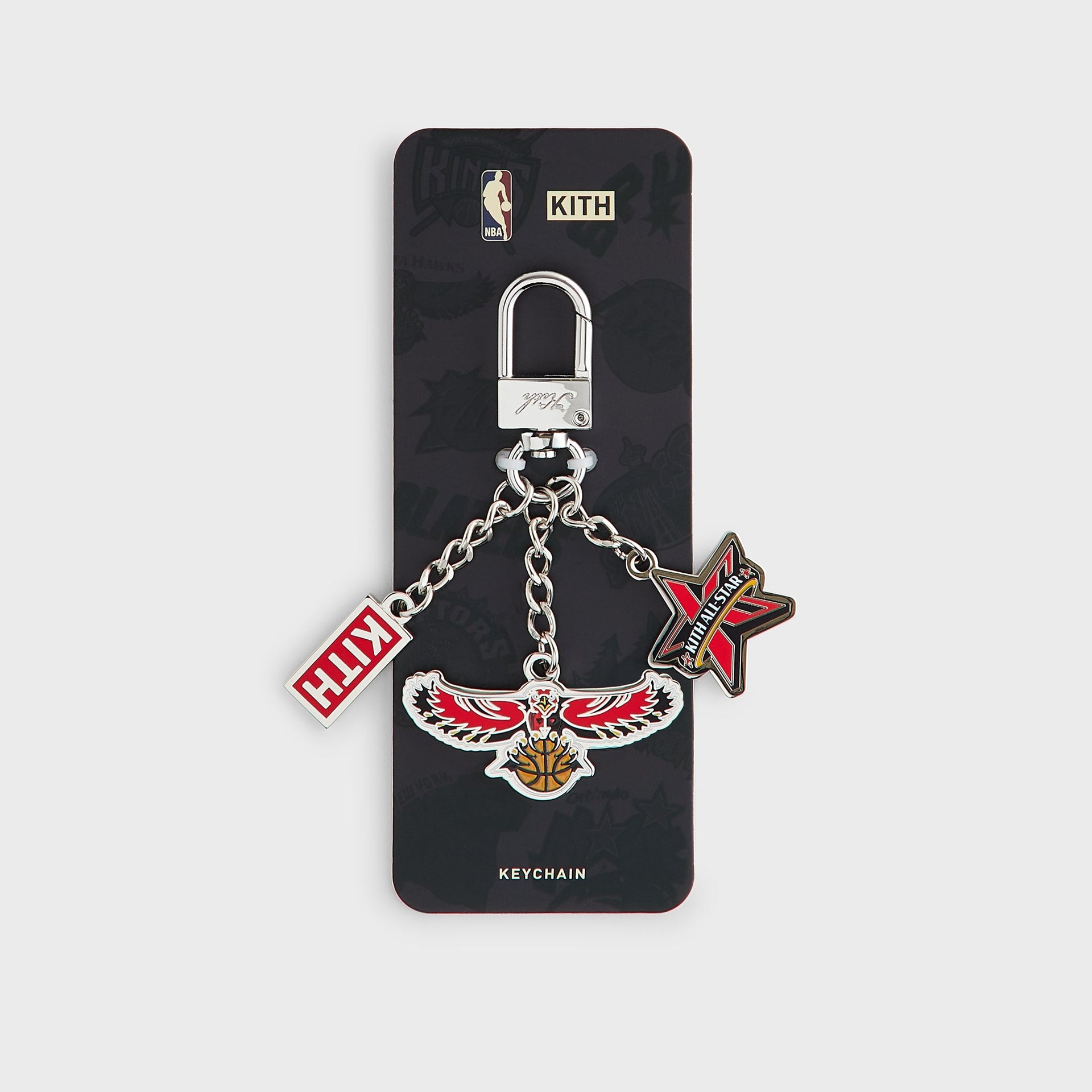 Kith for NBA All-Star Atlanta Hawks Keychain - Silver