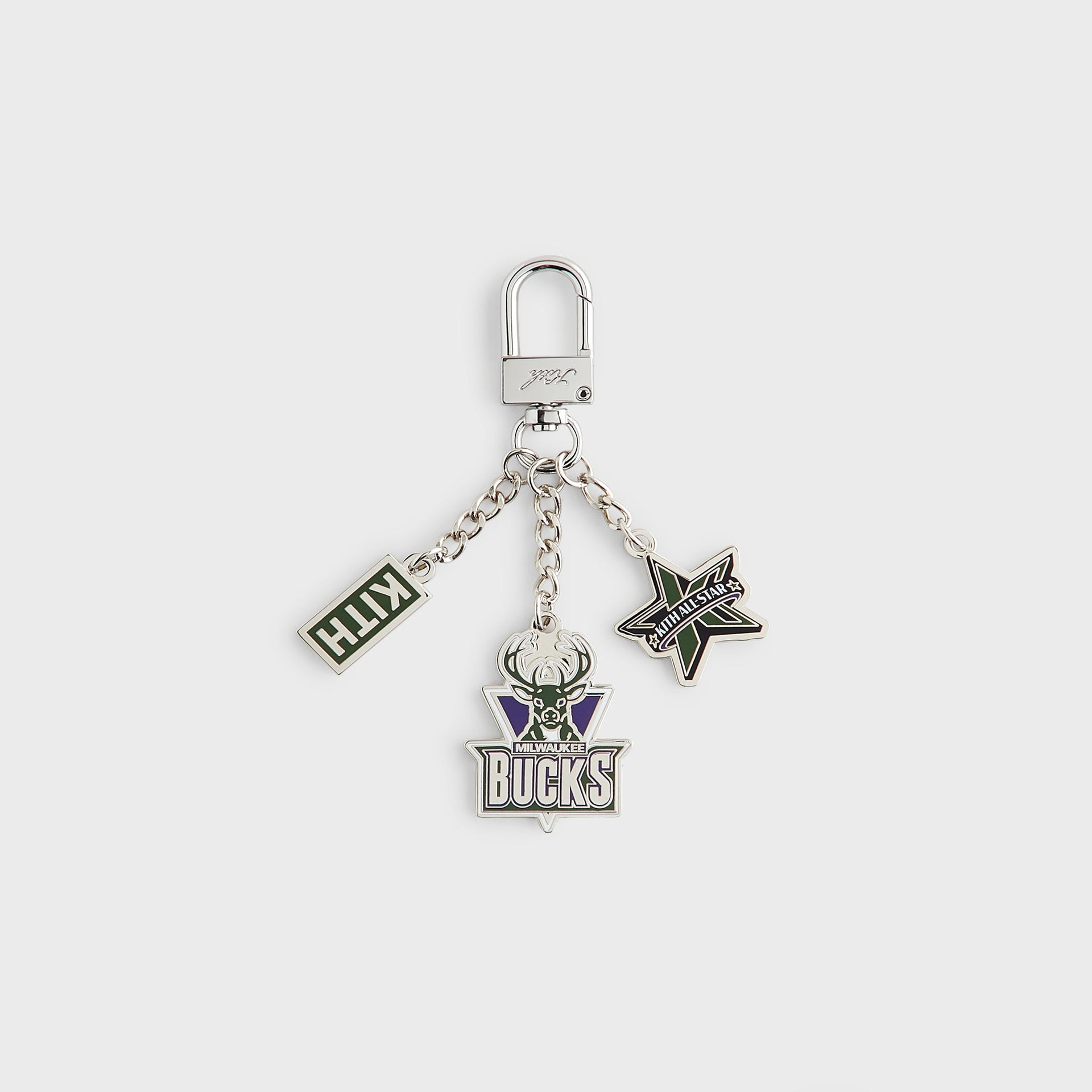 Kith for NBA All-Star Milwaukee Bucks Keychain - Silver
